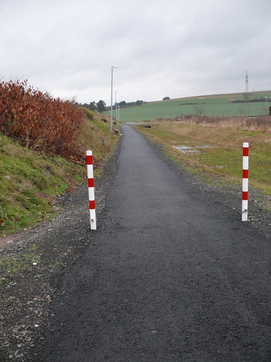 Weg zum Supermarkt