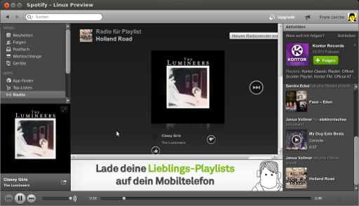 Spotify-Linux-Client