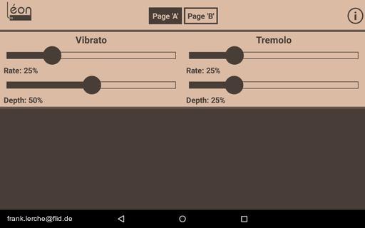 léon Thereminemulator für Android